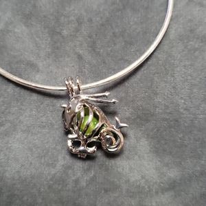 Silver plated pendant